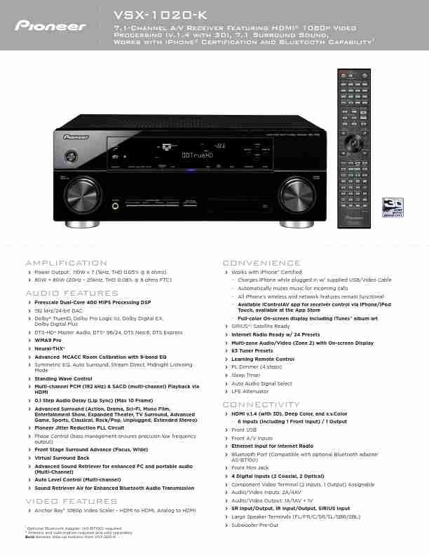 Pioneer Stereo Receiver VSX-1020-K-page_pdf
